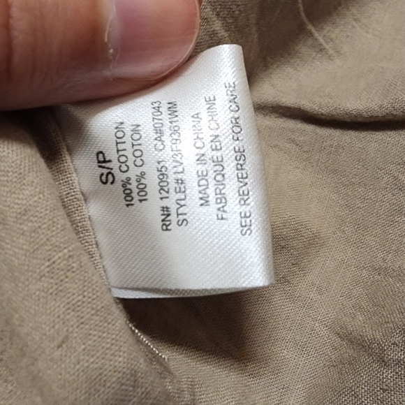 Cotton Jacket Olive&Oal beige vintage Y2k blazer - Picture 4 of 8